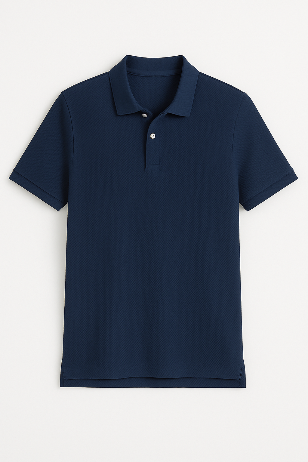 Textured Slim Polo